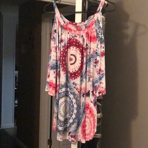 Cold Shoulder Boutique Tunic